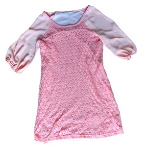 Ezra Peach colored Long Shirt/Short dress Size Small